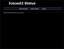 Tablet Screenshot of icecast.lugs.ch